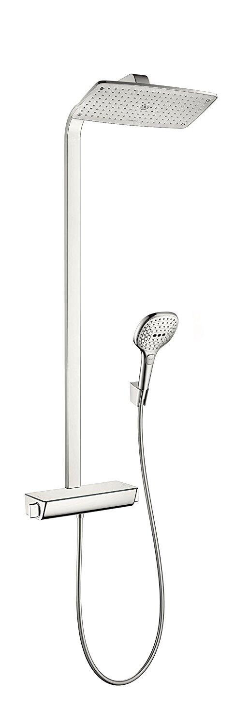 Colonne de douche avec robinetterie, HANSGROHE Raindance select e 360 eco chromé
