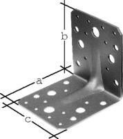 Equerre de fixation acier galvanisé, 105x105x90 mm ALBERTS - 2