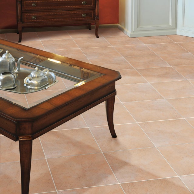 Piastrella da pavimento e rivestimento interno in gres porcellanato 31 x 31 cm non rettificato beige opaco Iris R10 traffico intenso (pei 4/5) Sp. 7 mm 2 mq