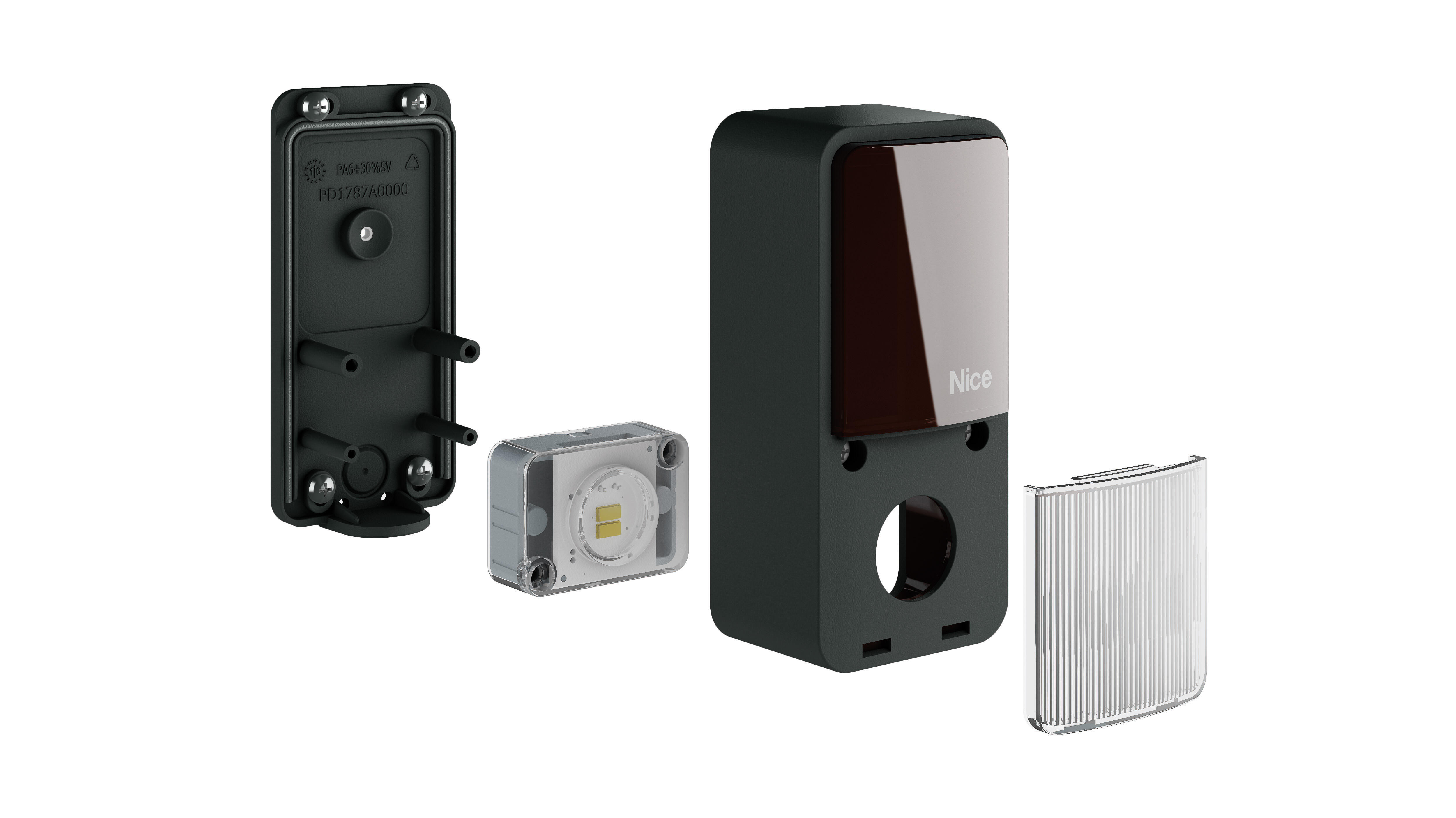 Éclairage pour photocellules LM100 pour motorisation de portail, NICE HOME - 4