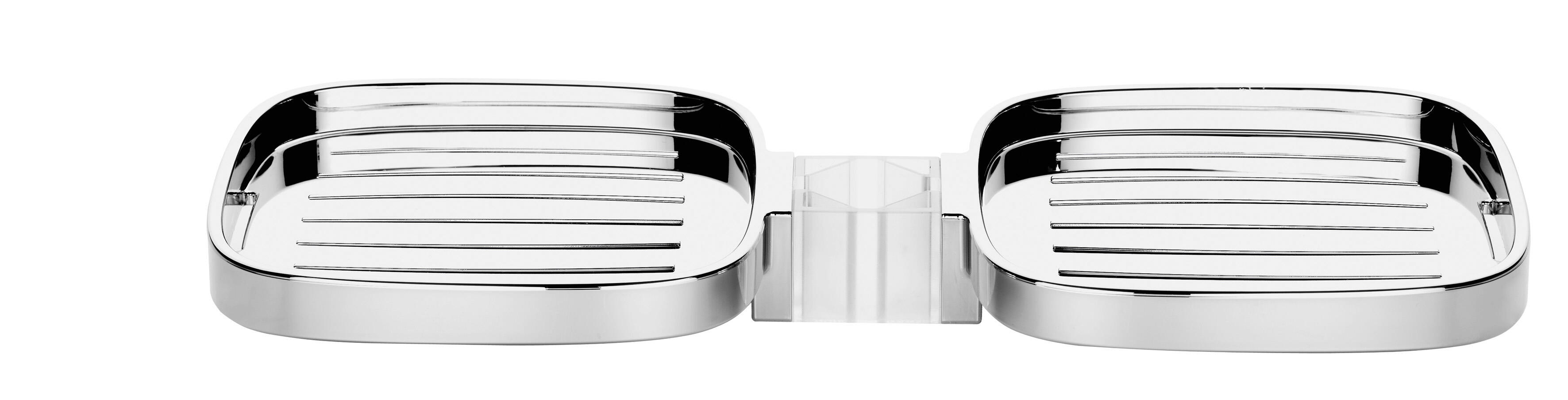 Hansgrohe Porte-Savon Casetta'C Chromé - Pour Barre Douche 22 Mm, Qualité Allemande
