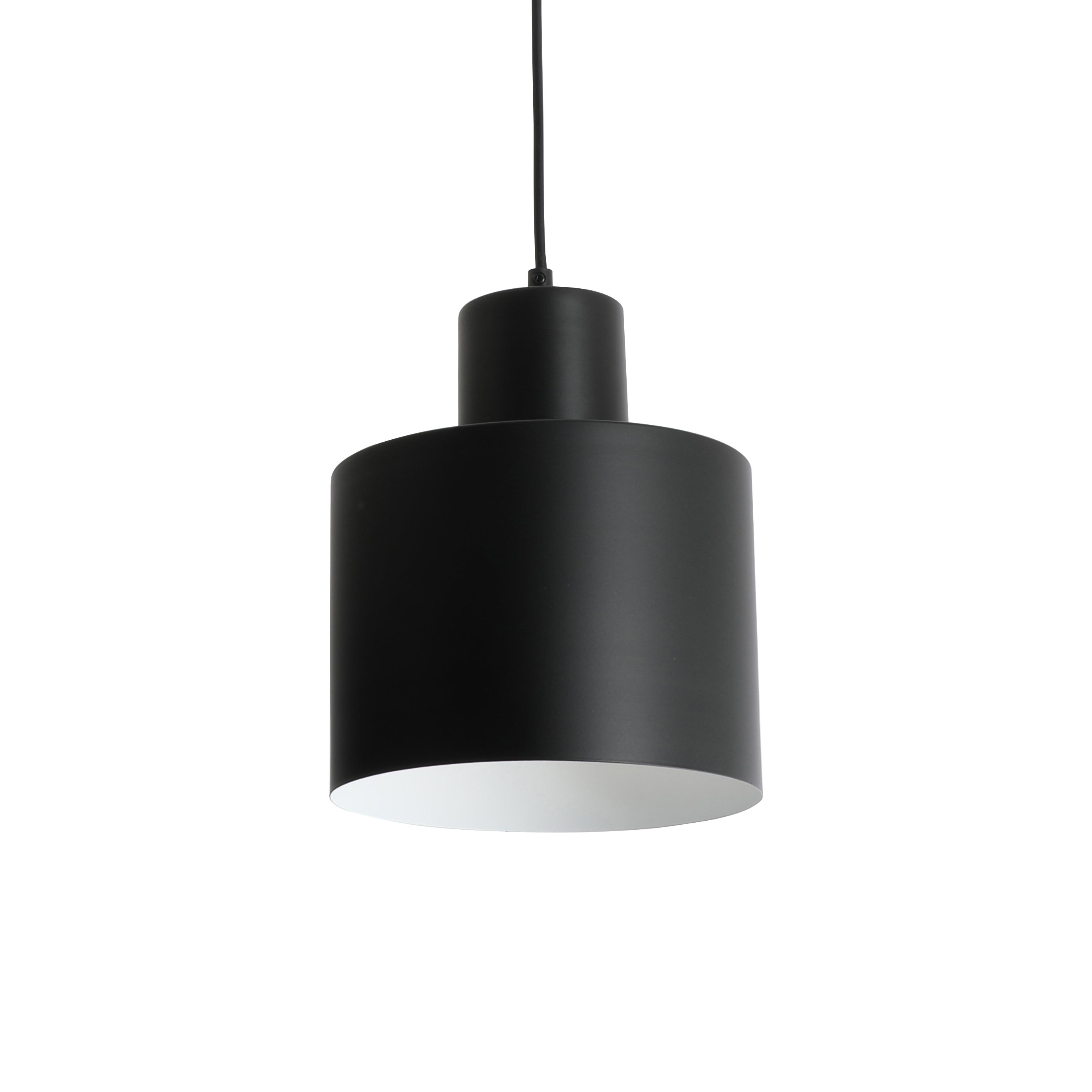 Suspension Cambridge, acier, noir, Diam.20 cm, E27 - 5