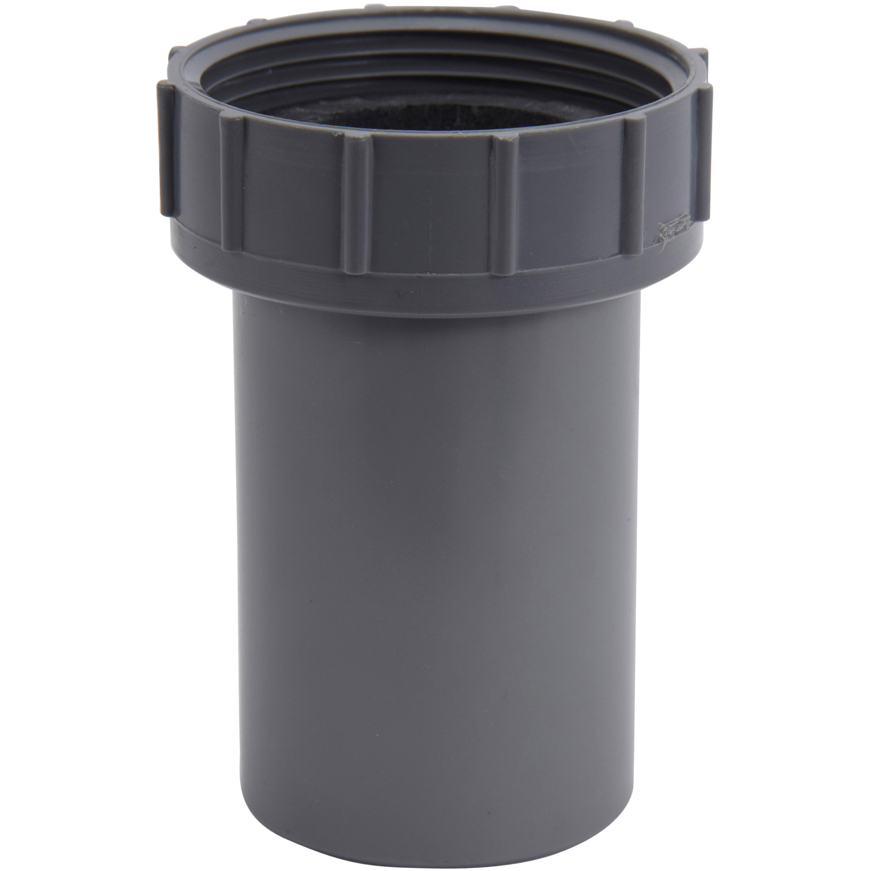 Douille PVC Grise Droite Femelle 11/2 - Mâle 40 Mm Girpi - Raccord Tuyau PVC