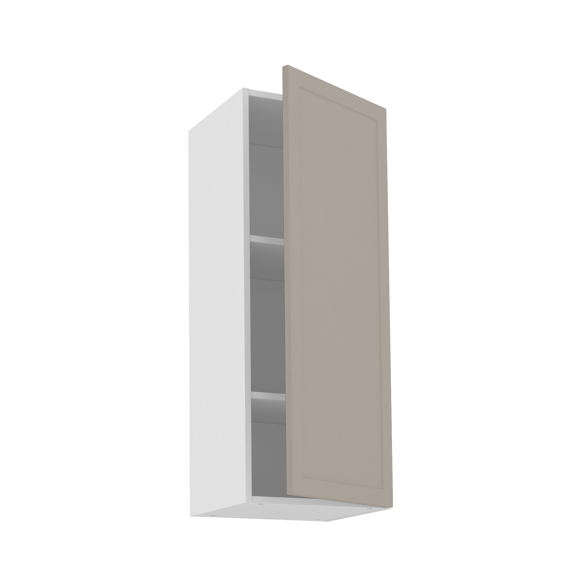 Szafka kuchenna wisząca kompletna Newport 40x103 cm taupe Delinia iD