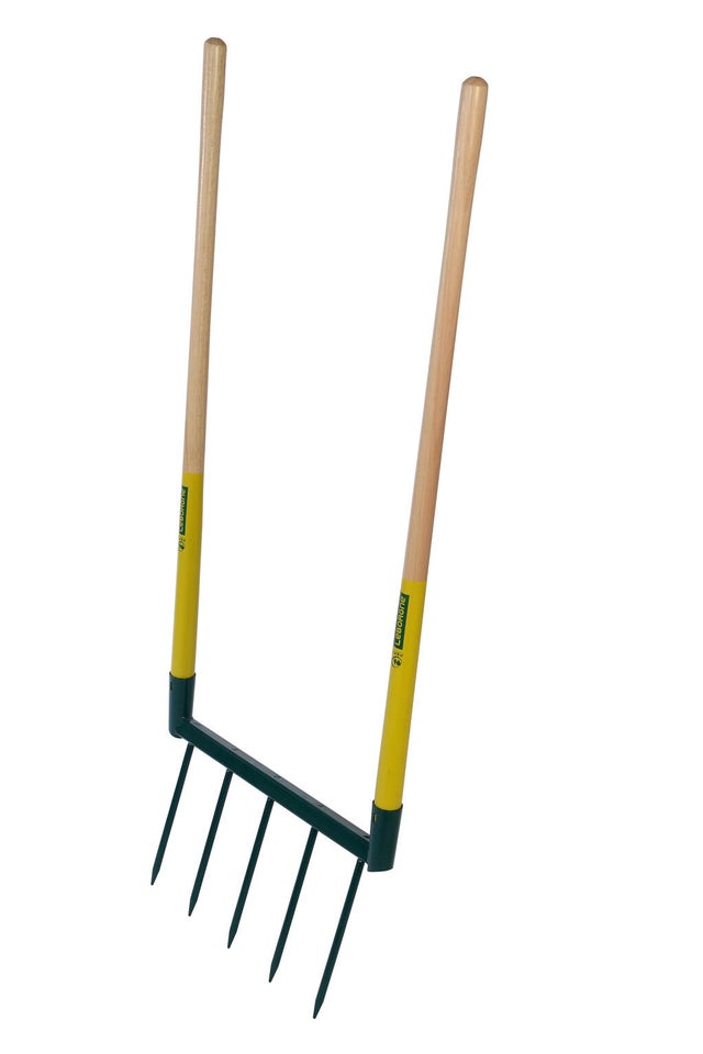 Biogrif 5 dents Naturovert LEBORGNE manche bois L.110 cm
