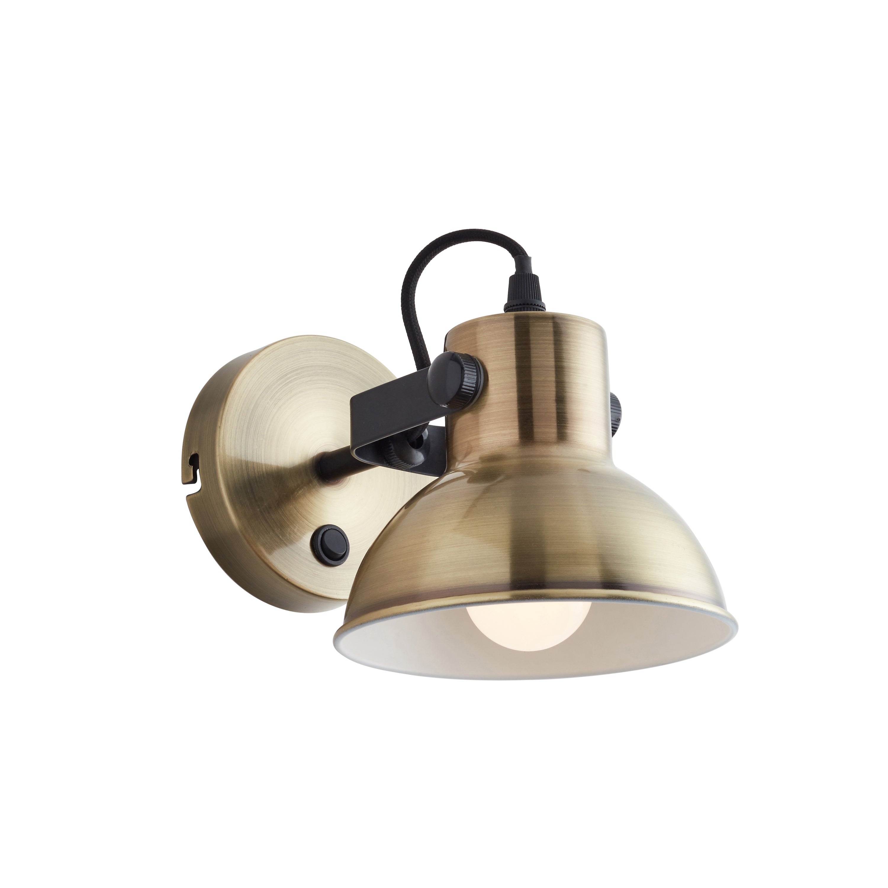 Applique E14 métal, doré, Esther, BRILLIANT - 5