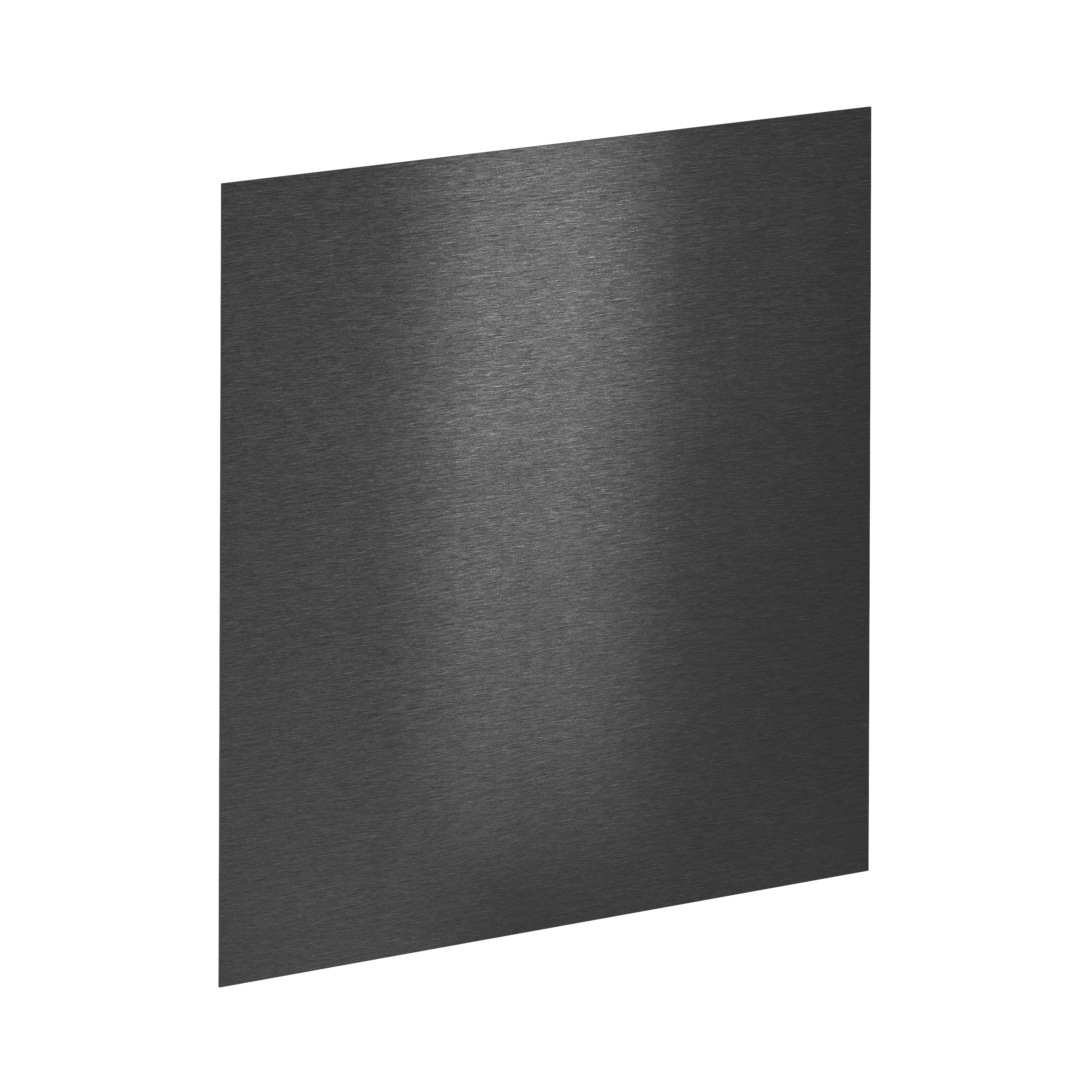 Fond de hotte compact réversible Effet alu/inox L.60 x H.63.5 cm, Ep.2 mm - 4