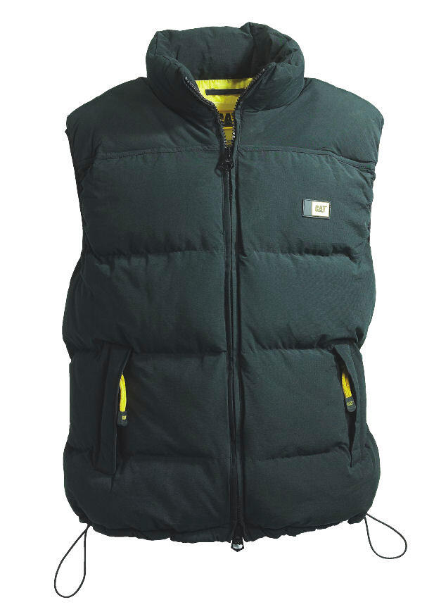 Gilet de travail Artic zone CATERPILLAR noir taille xl Leroy Merlin