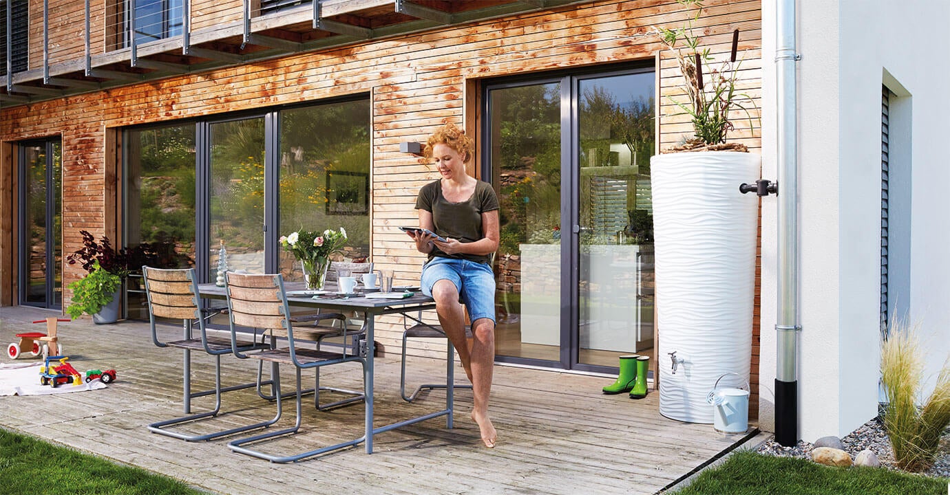 GARANTIA cylindrique blanc, 350 l - 4