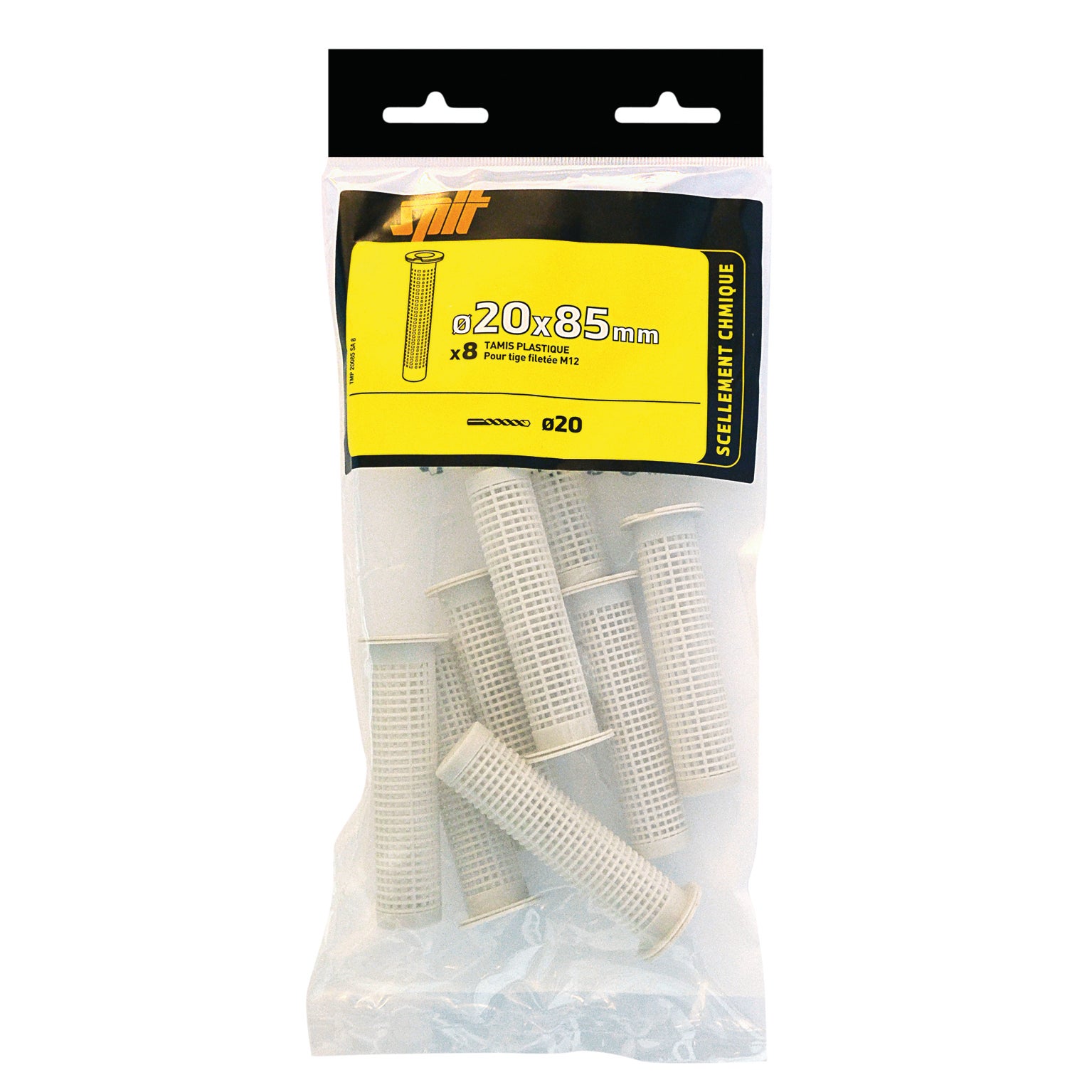 Ram - Tamis Scellement Chimique 20mm X 85mm - Sachet De 10 Pièces Fabrication Française