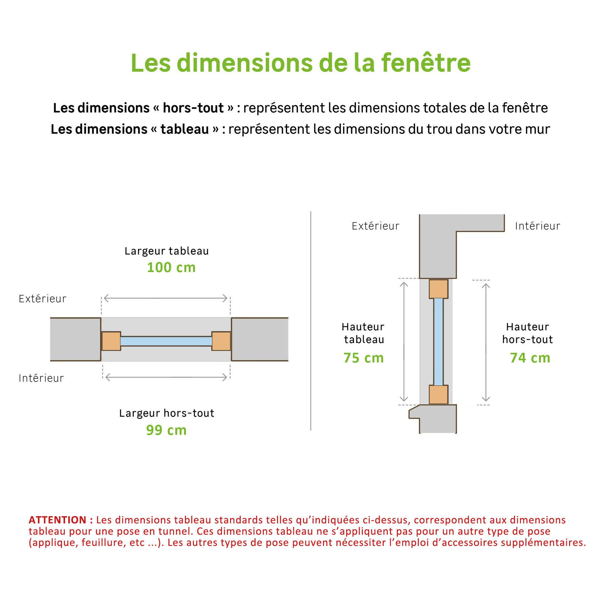 Fenêtre alu Essentiel H.75xl.100cm 2 vantaux gris anthracite - 11