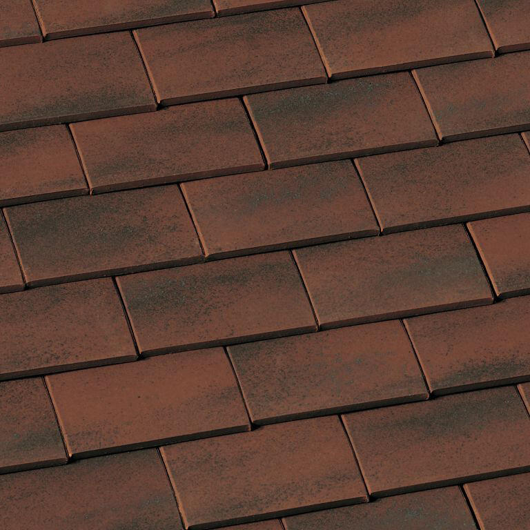 Tuile plate MONIER rouge vieilli De pays 60 - 2