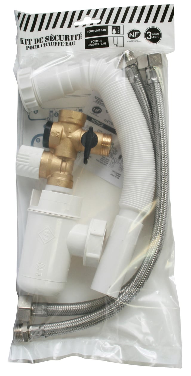 Kit groupe de sécurité laiton EQUATION