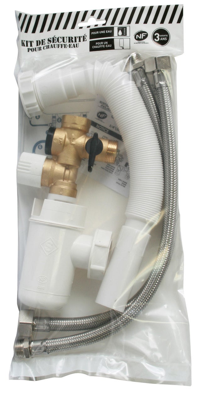 Kit groupe de sécurité laiton EQUATION