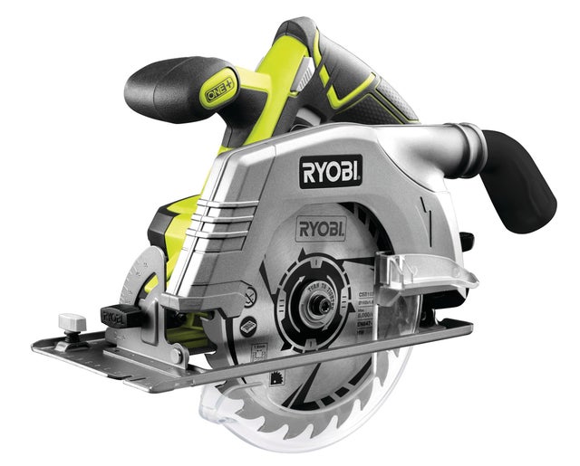 Scie circulaire sans fil RYOBI ONE+ R18CS-0 18V, 165mm, sans batterie