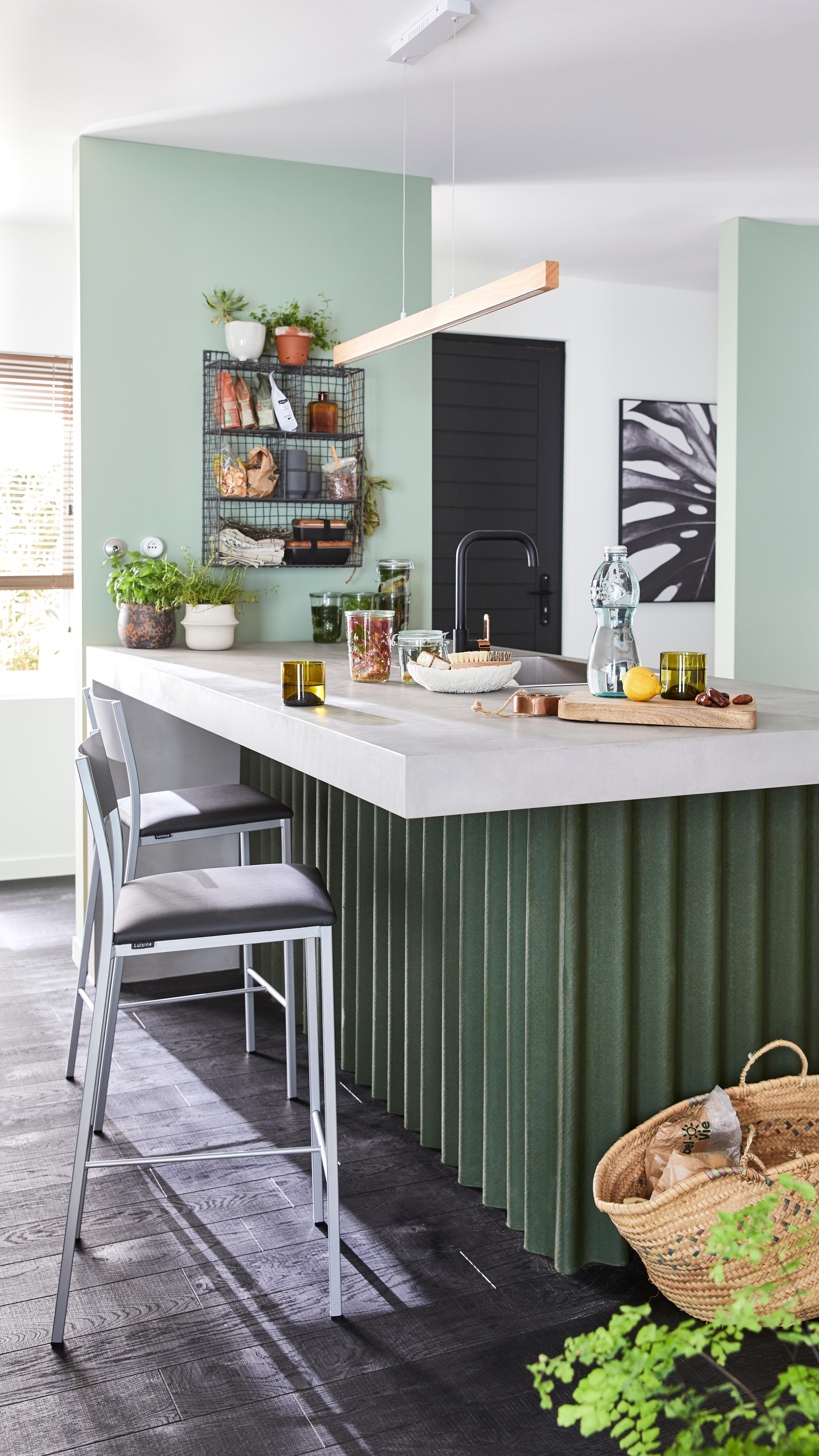 Robinet de cuisine EDOUARD ROUSSEAU Loabane noir - 3