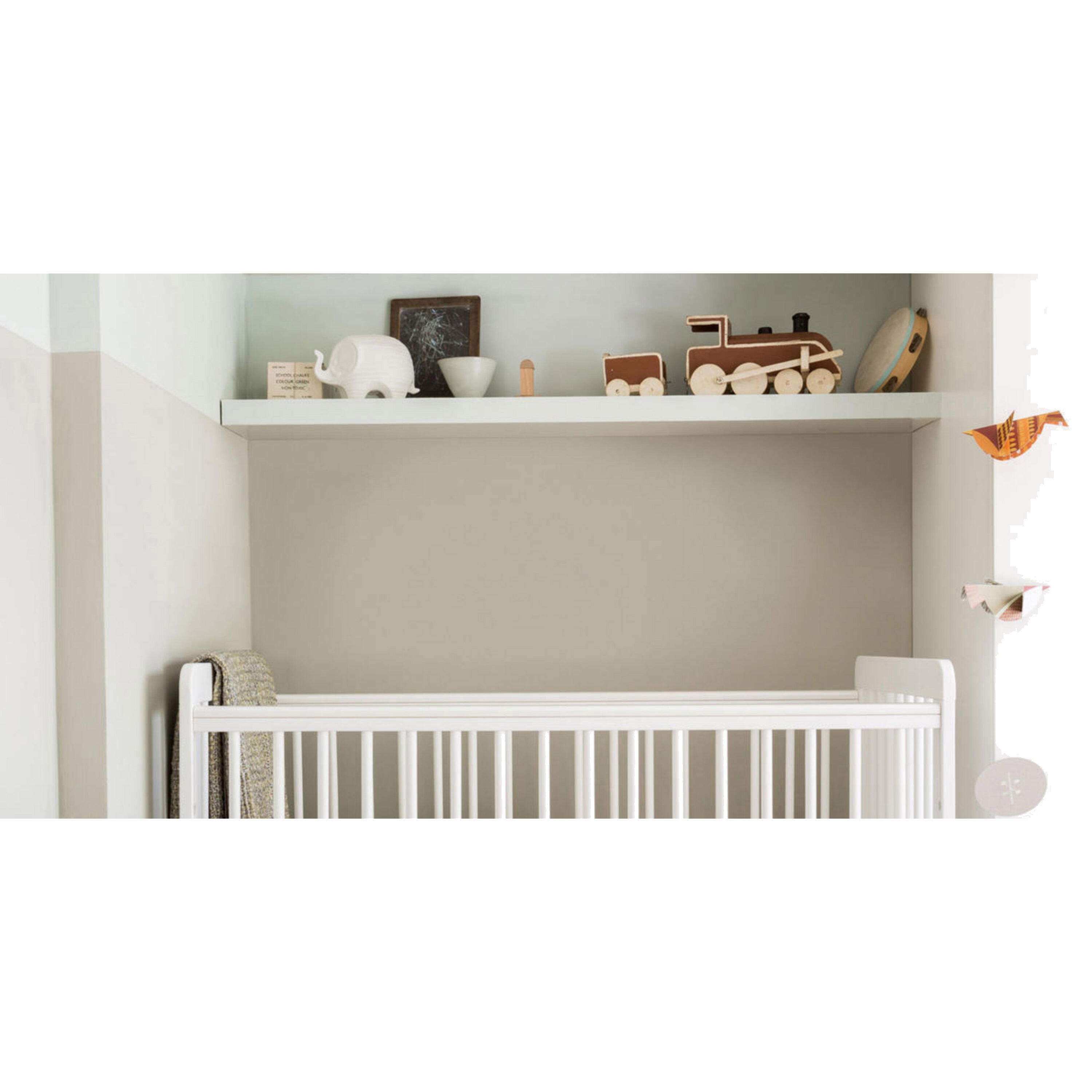 Testeur peinture mur, boiserie lin brut satin DULUX VALENTINE Crème de couleur 0 - 4