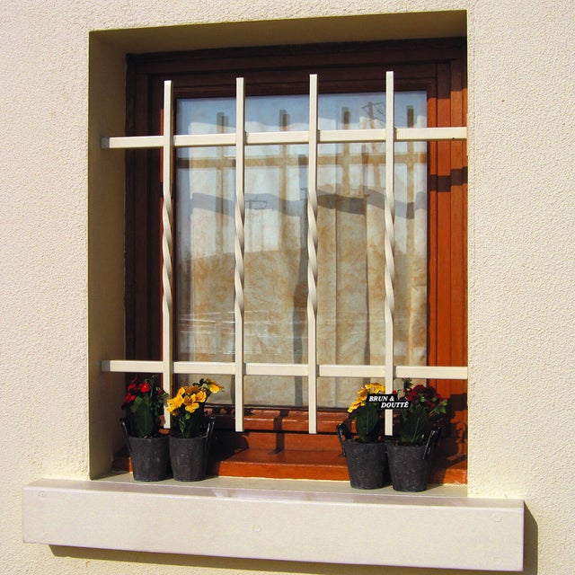 Grille montée Ranch dimension tableau l.60 x H.115 cm