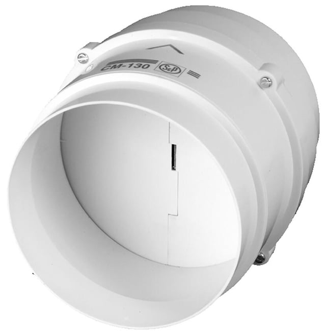 Clapet anti-retour pvc S&P, Diam.120-130/125