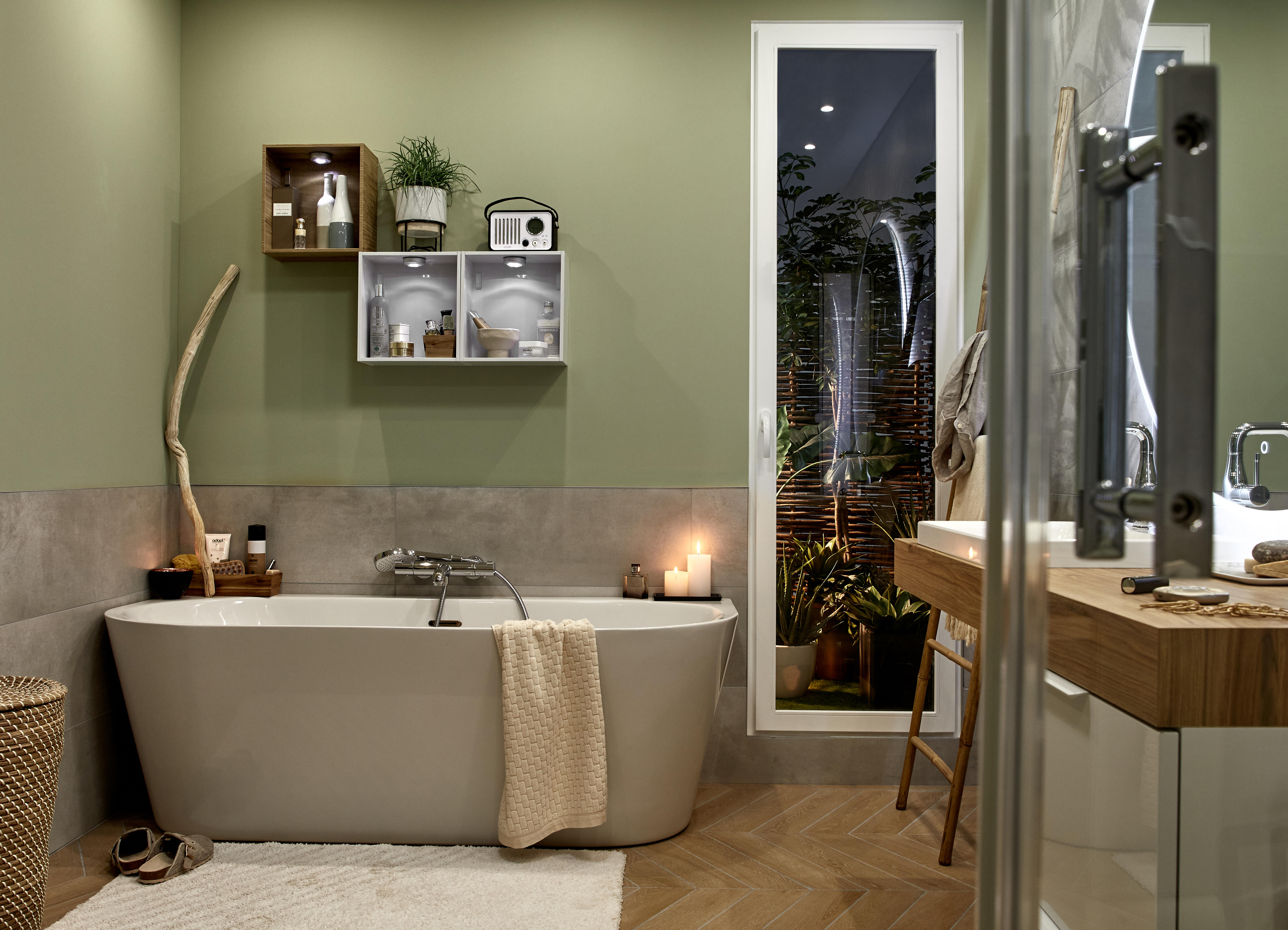 Piastrella da pavimento e rivestimento interno 11 x 54 cm Sp. 9 mm Amboise in gres porcellanato beige naturale satinato traffico medio forte (pei 3/5) R9 0.94 mq - 13