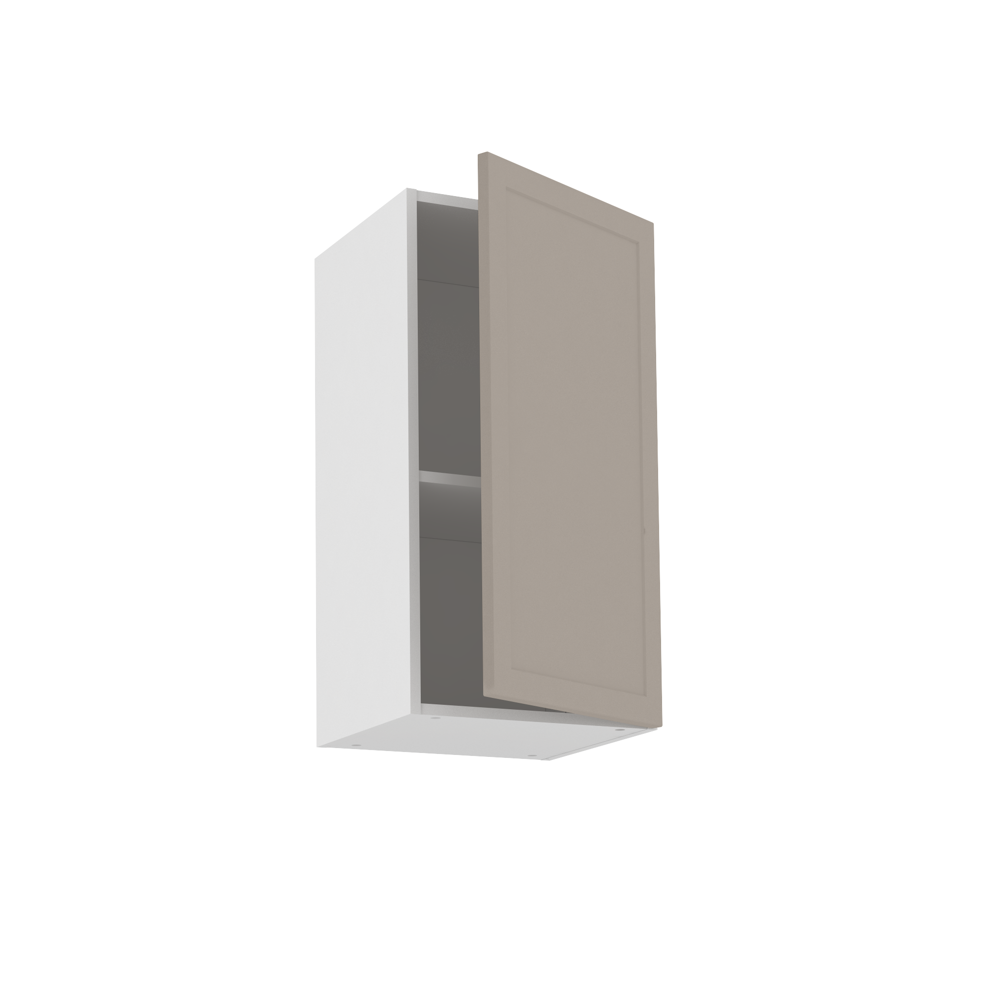 Szafka kuchenna wisząca kompletna Newport 40 cm taupe Delinia iD