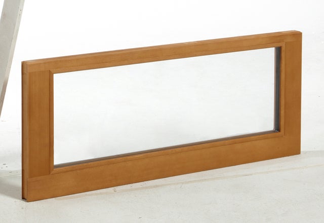 Imposte bois double vitrage Brico Essentiel, H.40 x l.80 cm