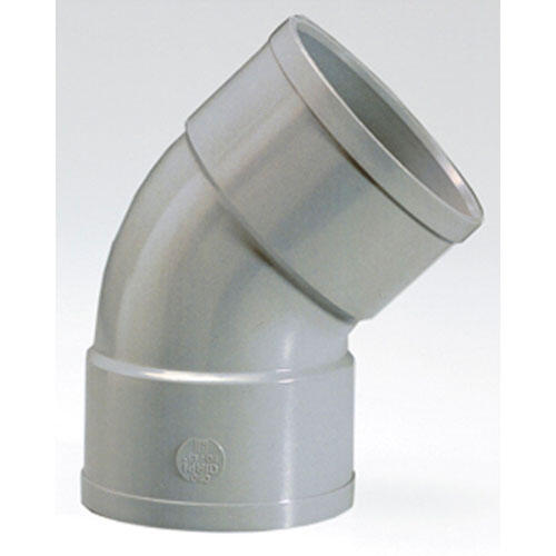 Coude 45° en pvc à coller, femelle / femelle, D.32 - 3