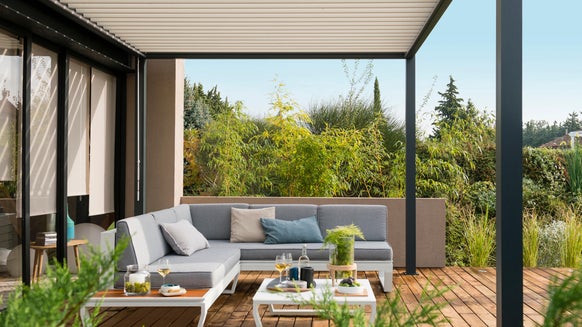 Salon de jardin ou terrasse minimaliste et design BAYMOOD.AIR