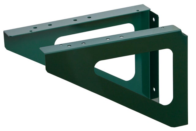 Equerre murale H.17.5 x l.25 x P.3 cm RENZ, vert