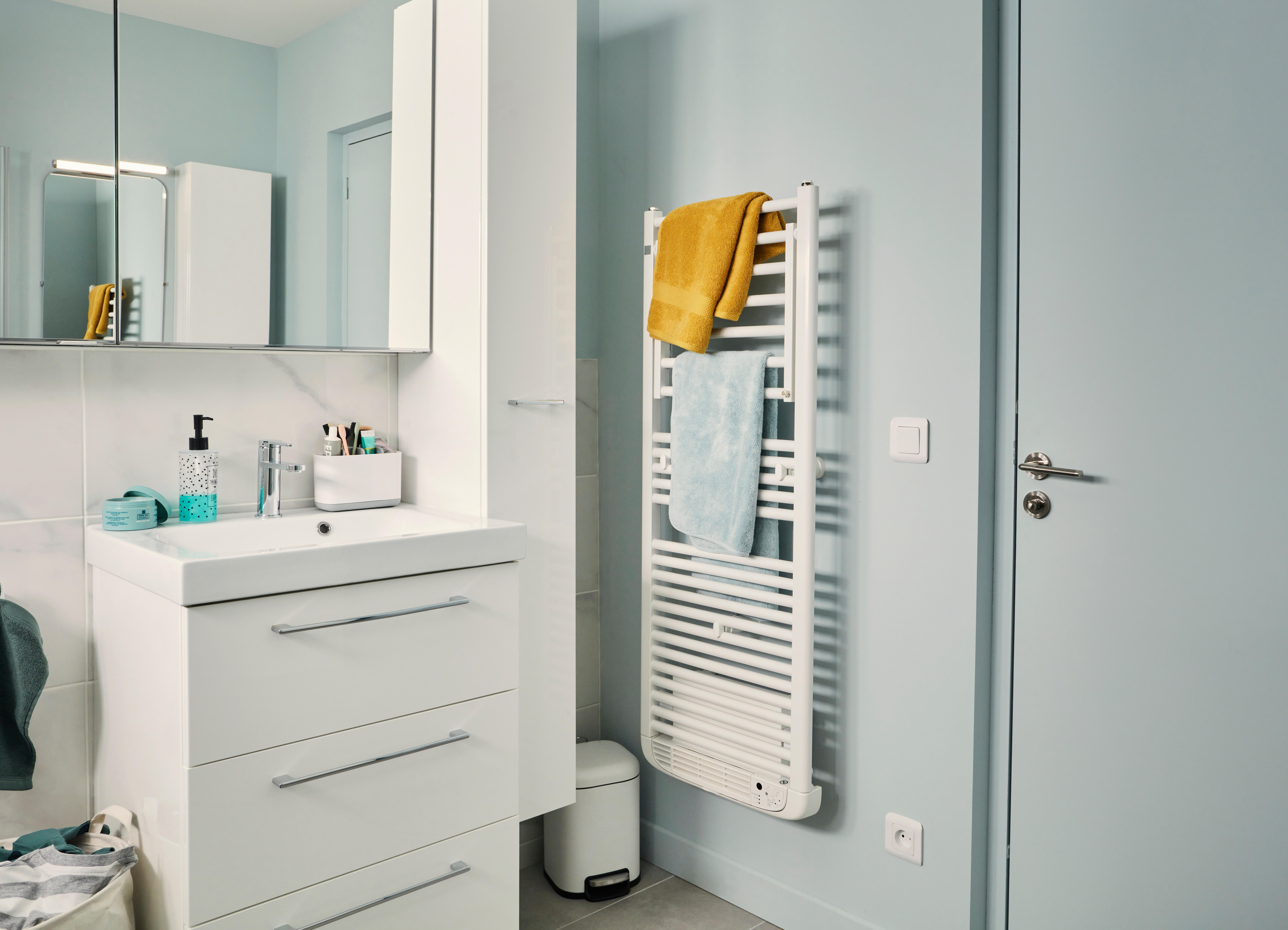 Caisson colonne l.22 x H.173 x P.33 blanc brillant, Remix - 2