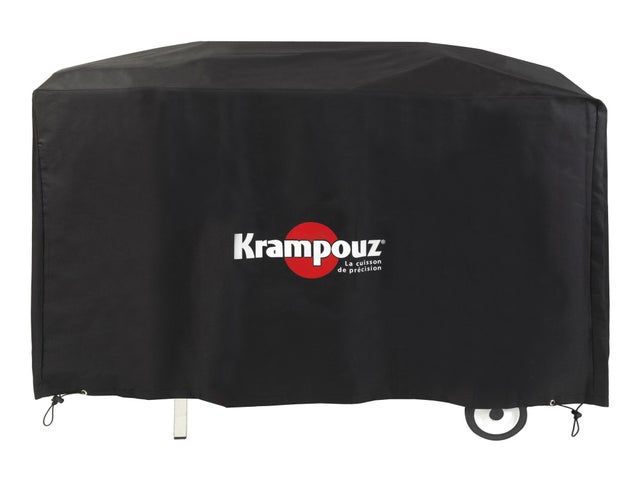 Housse de protection d'extérieur chariot pour barbecue et plancha KRAMPOUZ noire