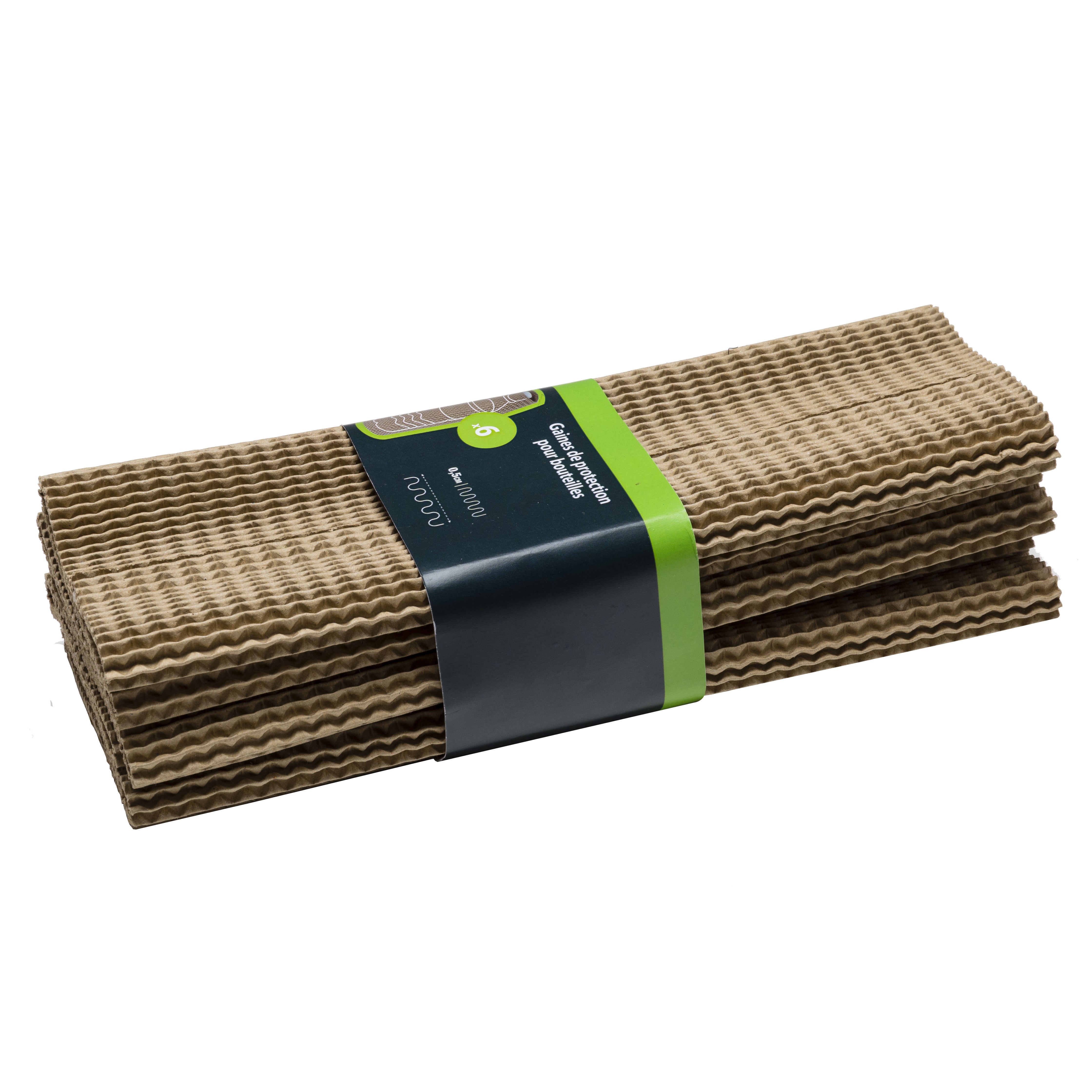 6 cartons de protection bouteille PACK AND MOVE, L.0.4 m x l.0.5 cm, E.0.5 cm - 2