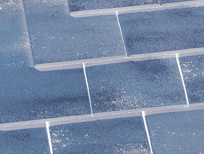 Tuile plate MONIER ocre vieilli De pays 60