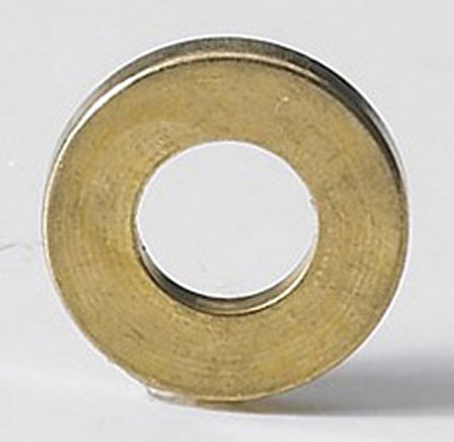 6 bagues paumelles picarde laiton, HETTICH, Diam. 14/8 mm x Ep. 3 mm