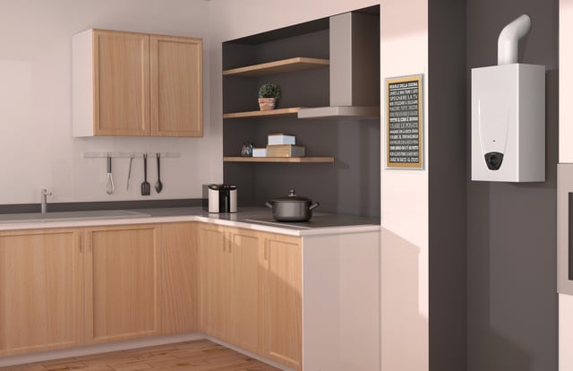 Chauffe-eau gaz instantané, ARISTON, Low Nox, 11 l/min