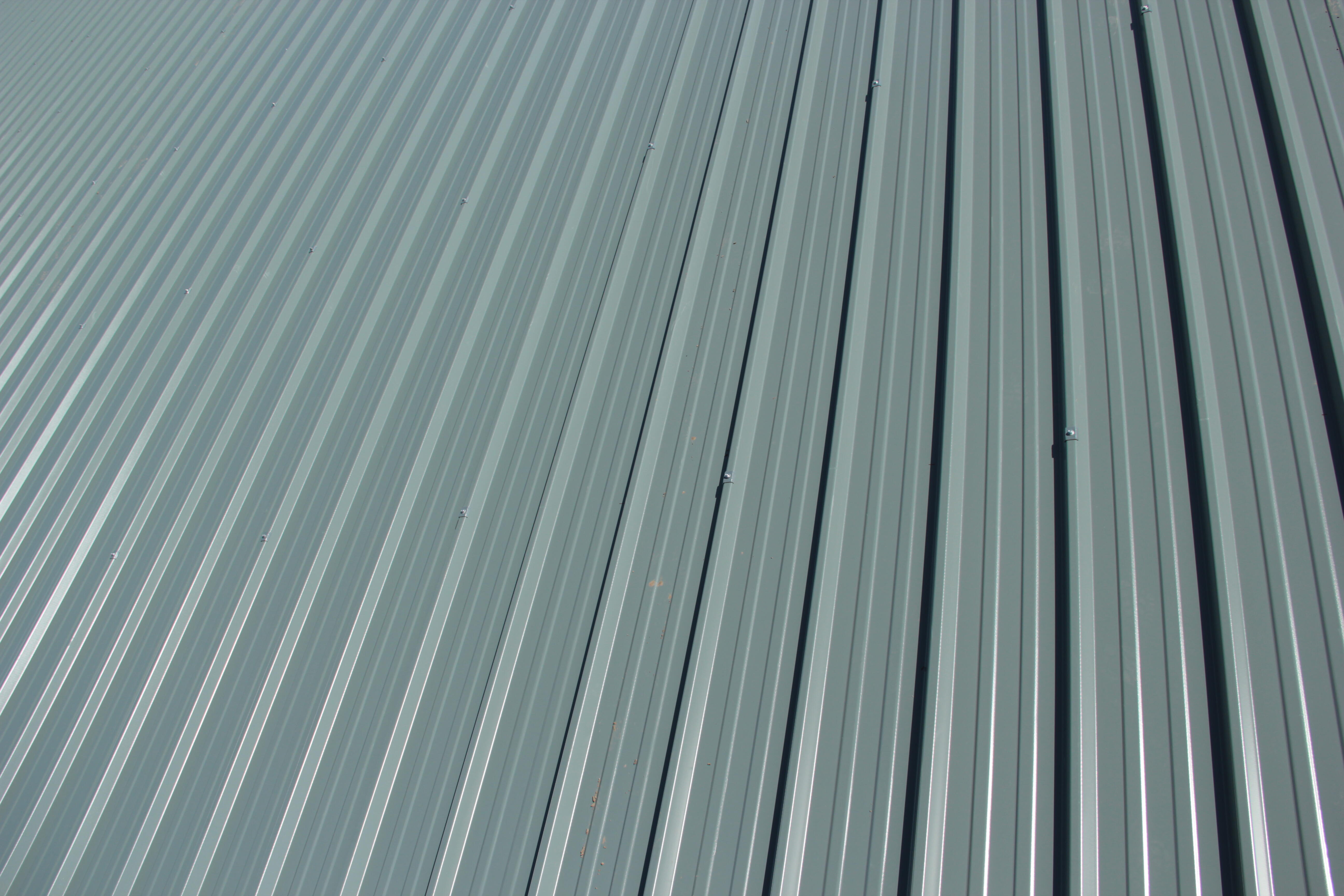 Plaque de couverture, nervuré , gris, l.105 x L.200 cm, H.45 mm, Ep.0.5 mm - 5