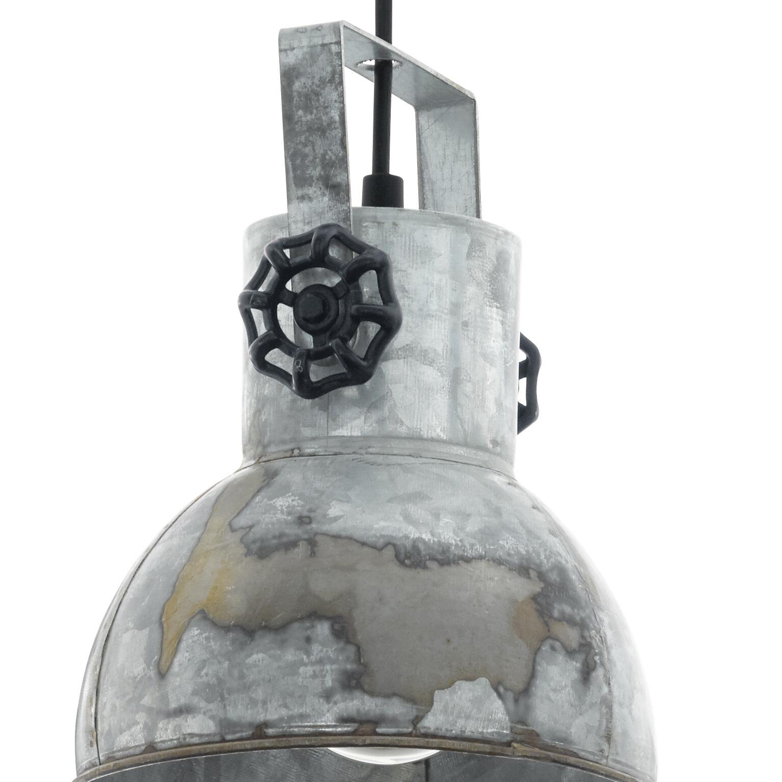 Suspension Barnstaple acier, gris, Diam.17 cm, E27 - 6