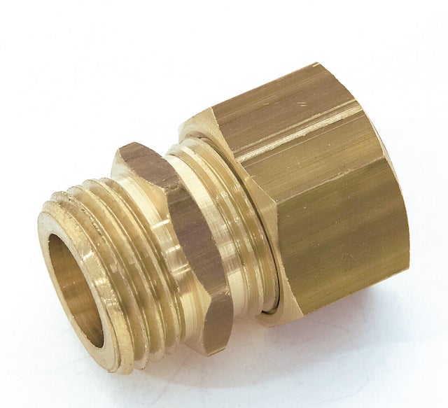 Raccord pour tuyau cuivre automatique / à visser M/M D.16 x 1/2