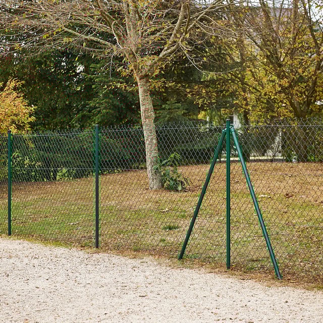 Grillage rouleau simple torsion vert, Rouleau 20m, Hauteur 1m20, Maille 50x50mm