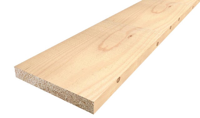 Volige sapin (épicéa) traité, 27x200 mm, longueur 2.4 m, choix 3, classe 2
