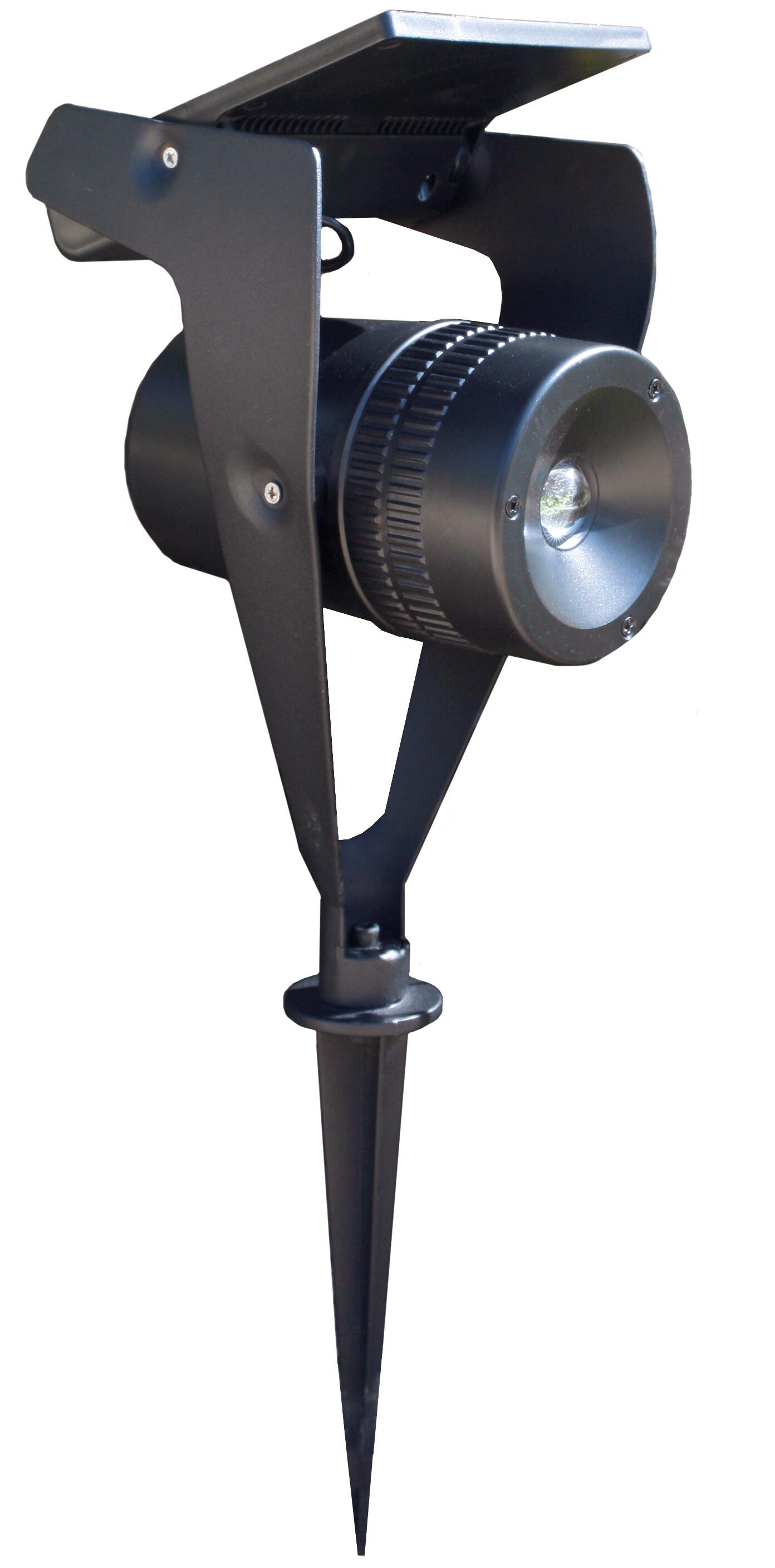 Spot à piquer solaire 150 Lumen 365 premium noir WATT & HOME - 2