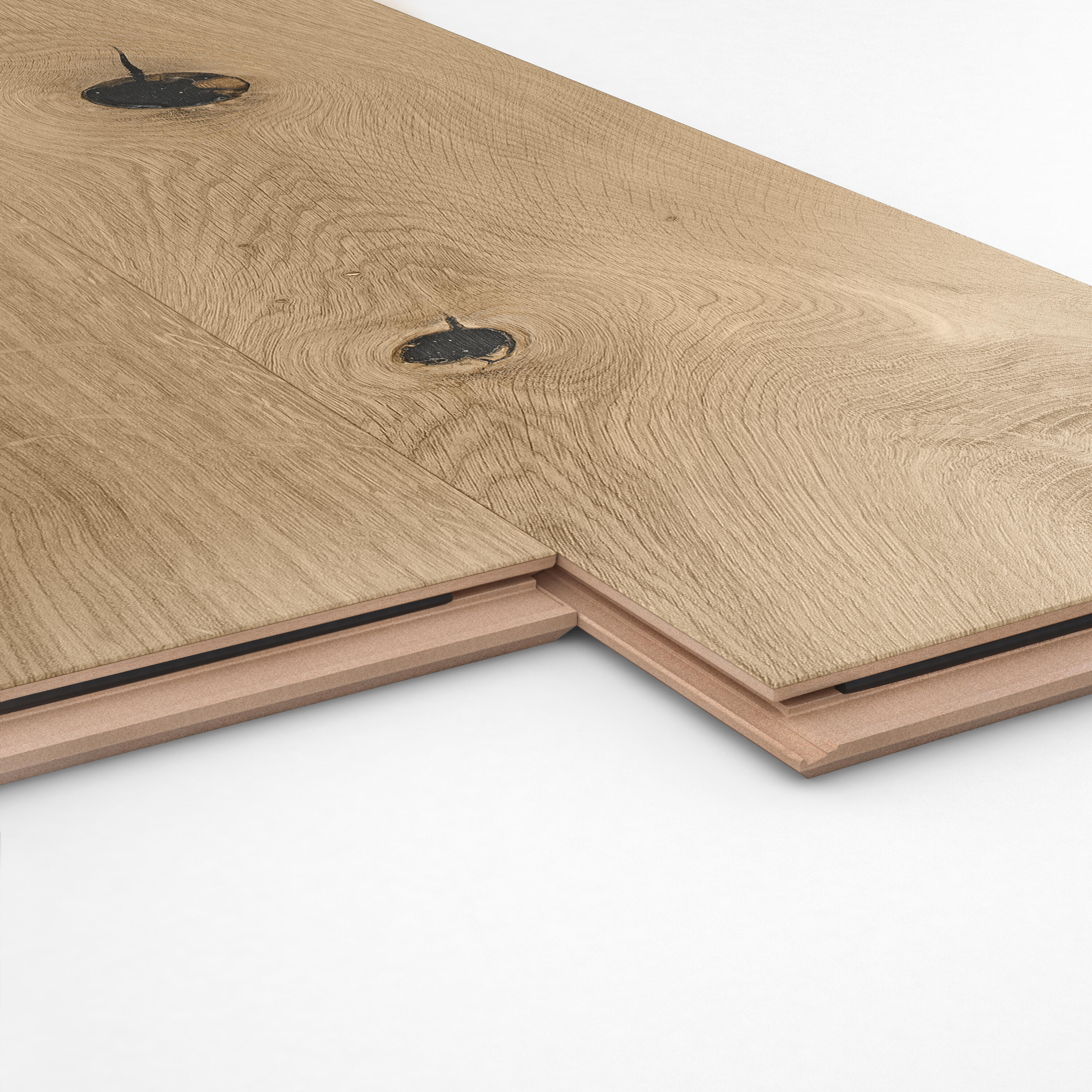 Echantillon Parquet intenso chêne naturel huilé XL ARTENS - 3
