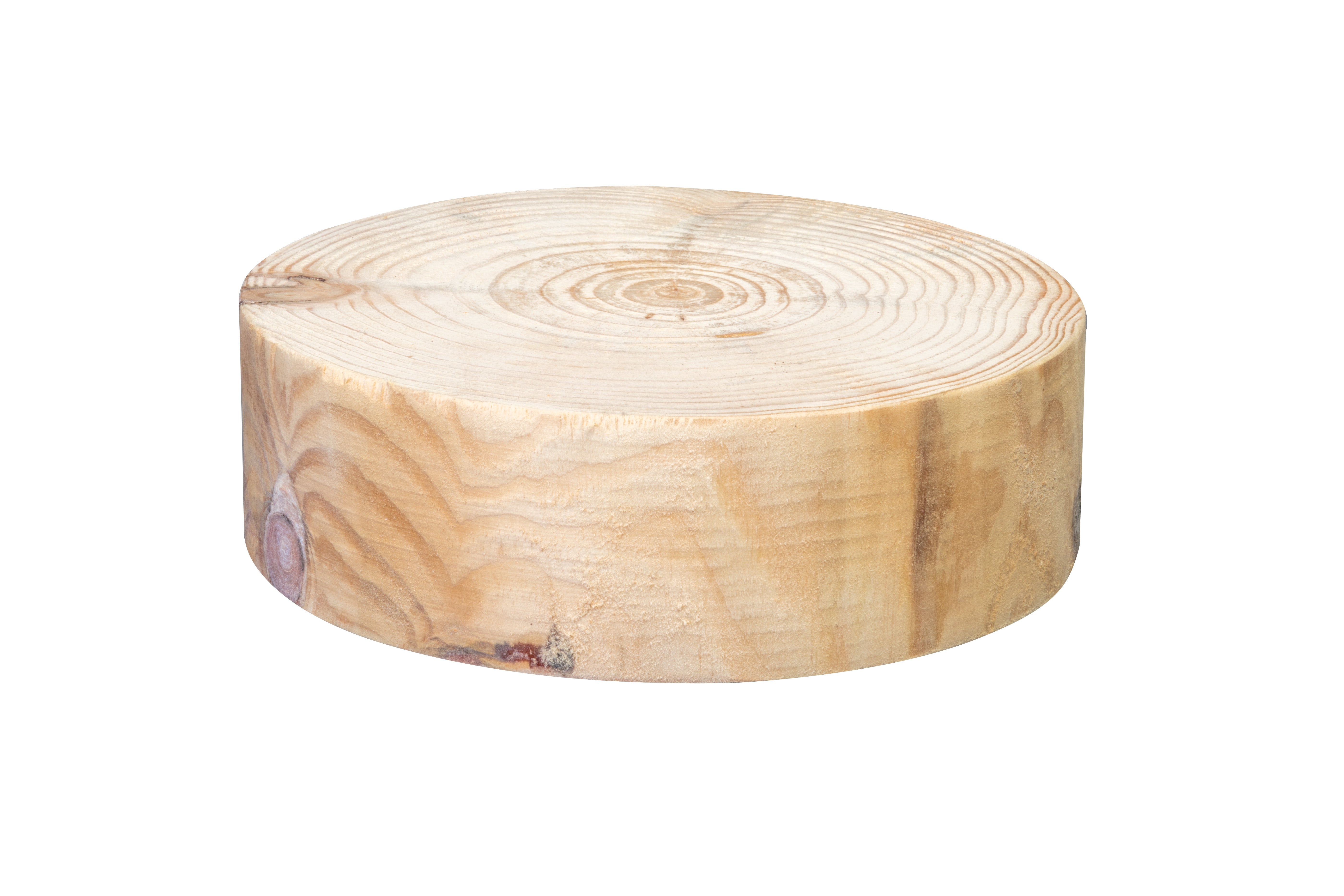 Rondin en sapin épicéa non traité, Diam.20 x Ep.6 cm - 7