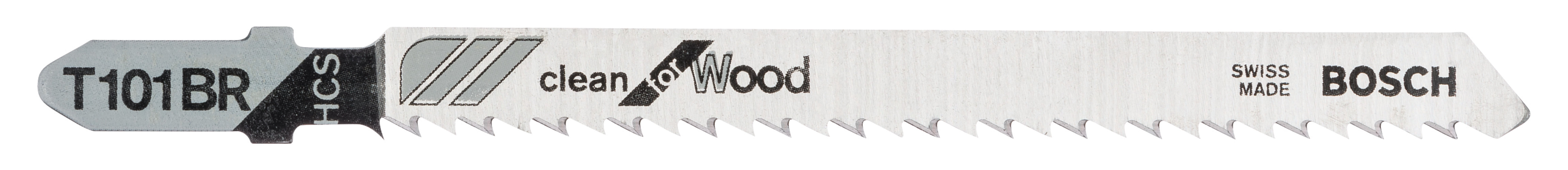 Lot de 5 lames de scie sauteuse pour panneau particule BOSCH T101BR 3-30 mm - 2