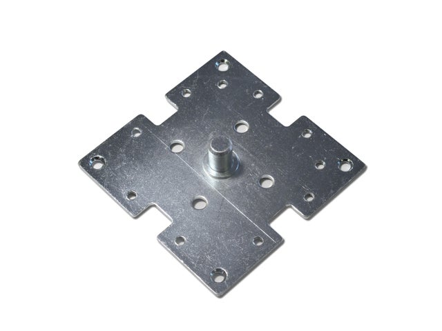 Support de fixation avec pivot pour motorisation de volet roulant, NICE HOME