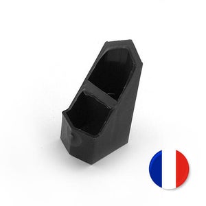 Entretoise de départ PVC Clea, gris anthracite, H.8 x l.2.7 x P.4 cm