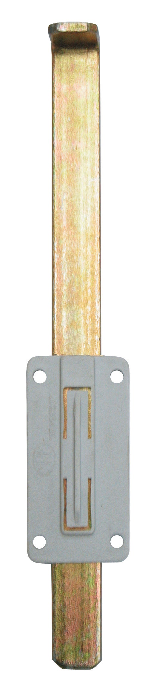 Verrou baionnette pour porte de garage coulissante