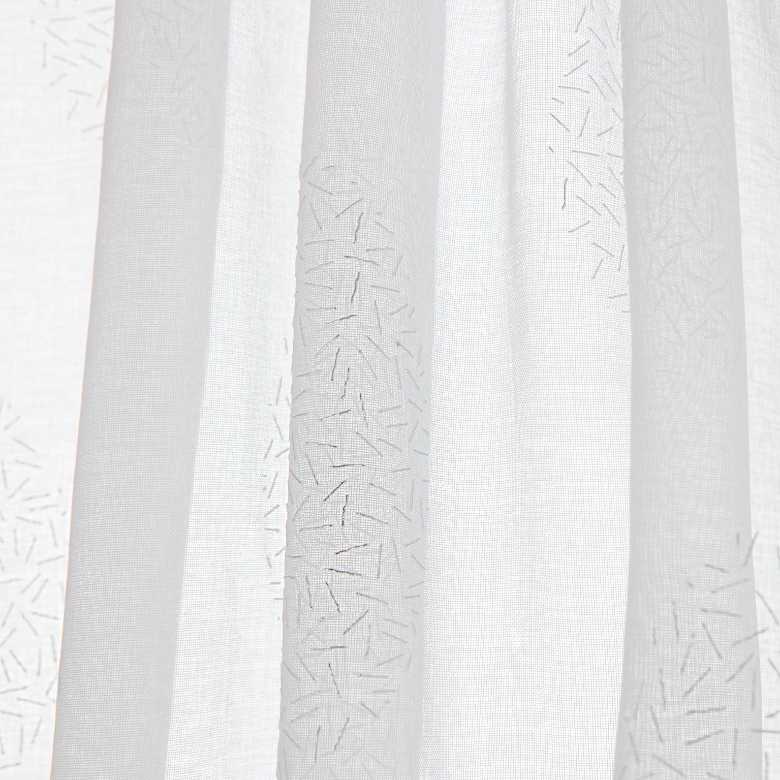 Voilage tamisant, Uranus, blanc H.240 x l.140 cm - 3