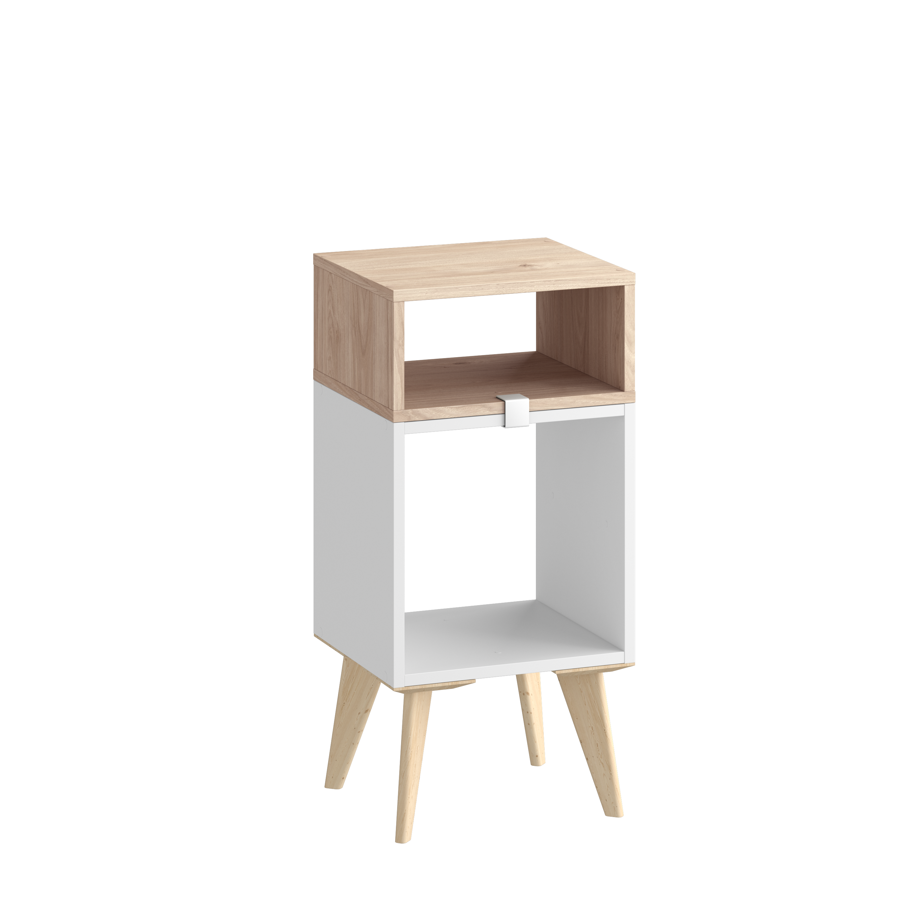 Chiusura del mobile SPACEO in acciaio epossidica bianco L 35 x H 35 X Sp 1.5 mm - 8