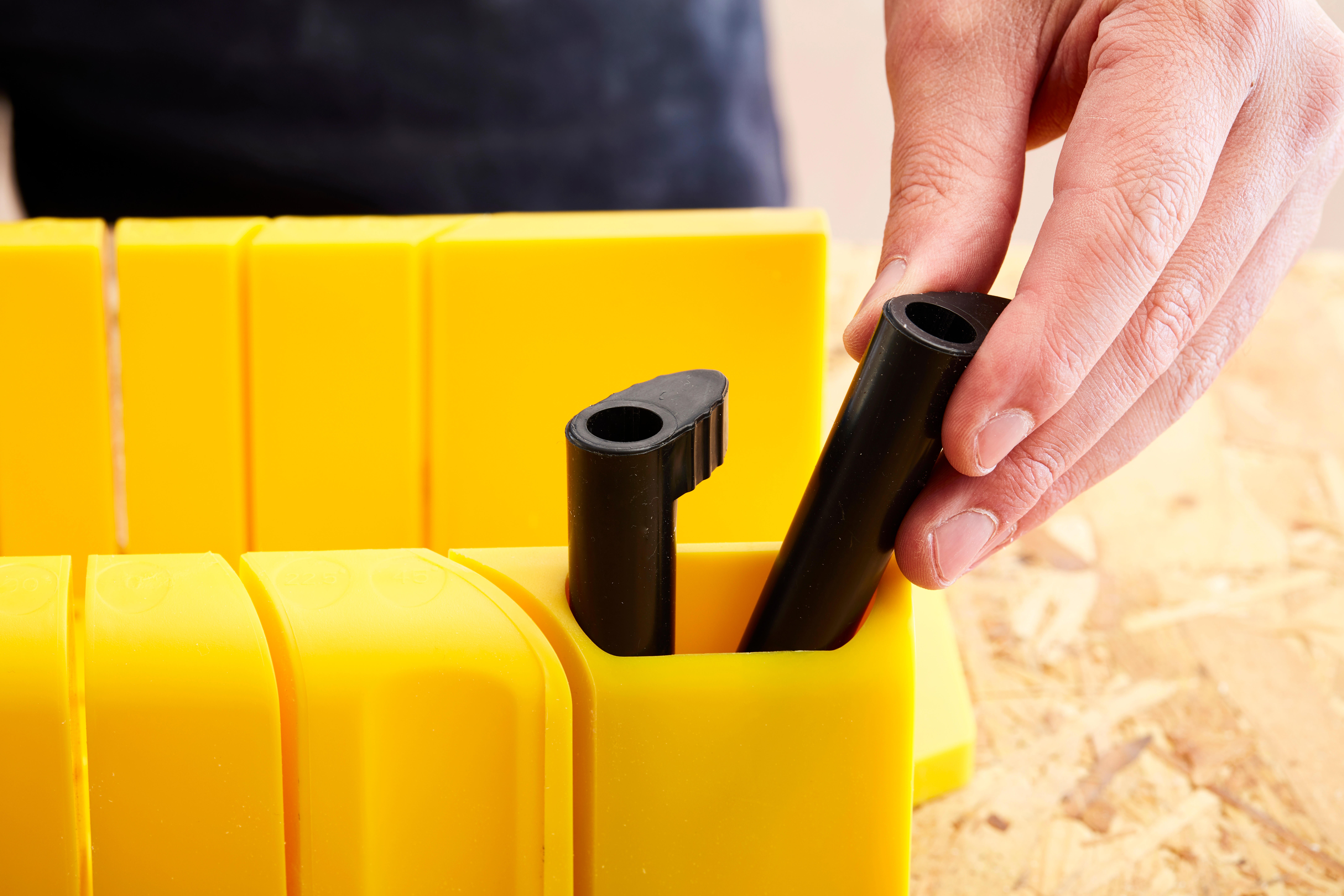 Scie à dos et boîte à onglet STANLEY 355 mm - 10